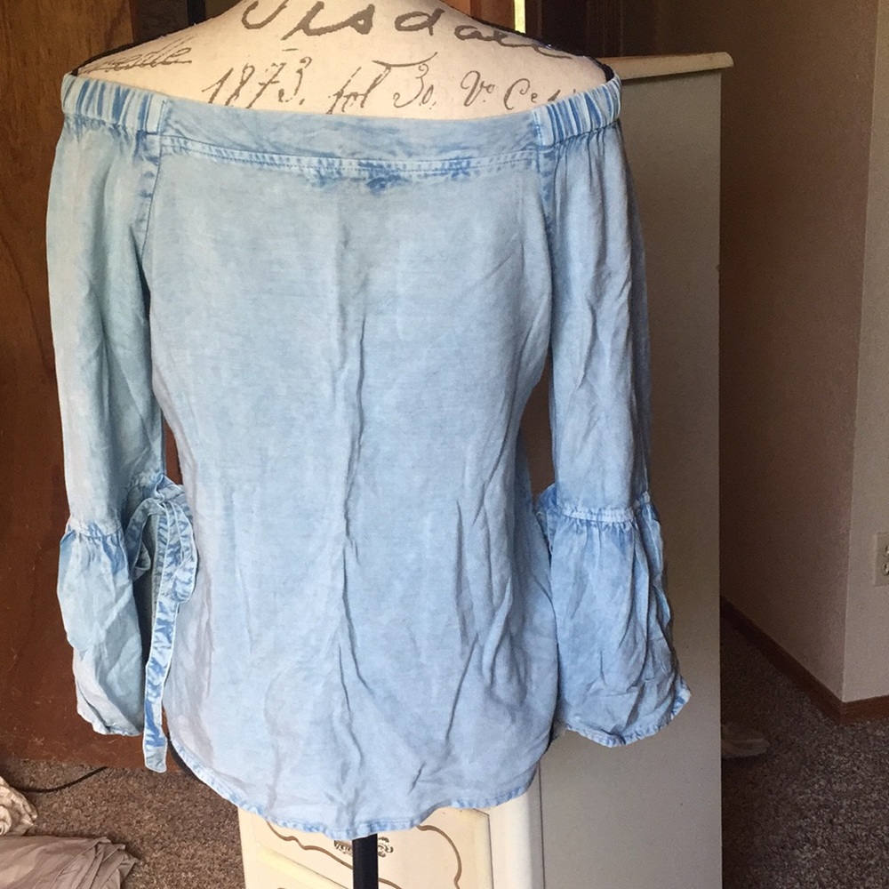 Chambray top - Picture 3 of 3